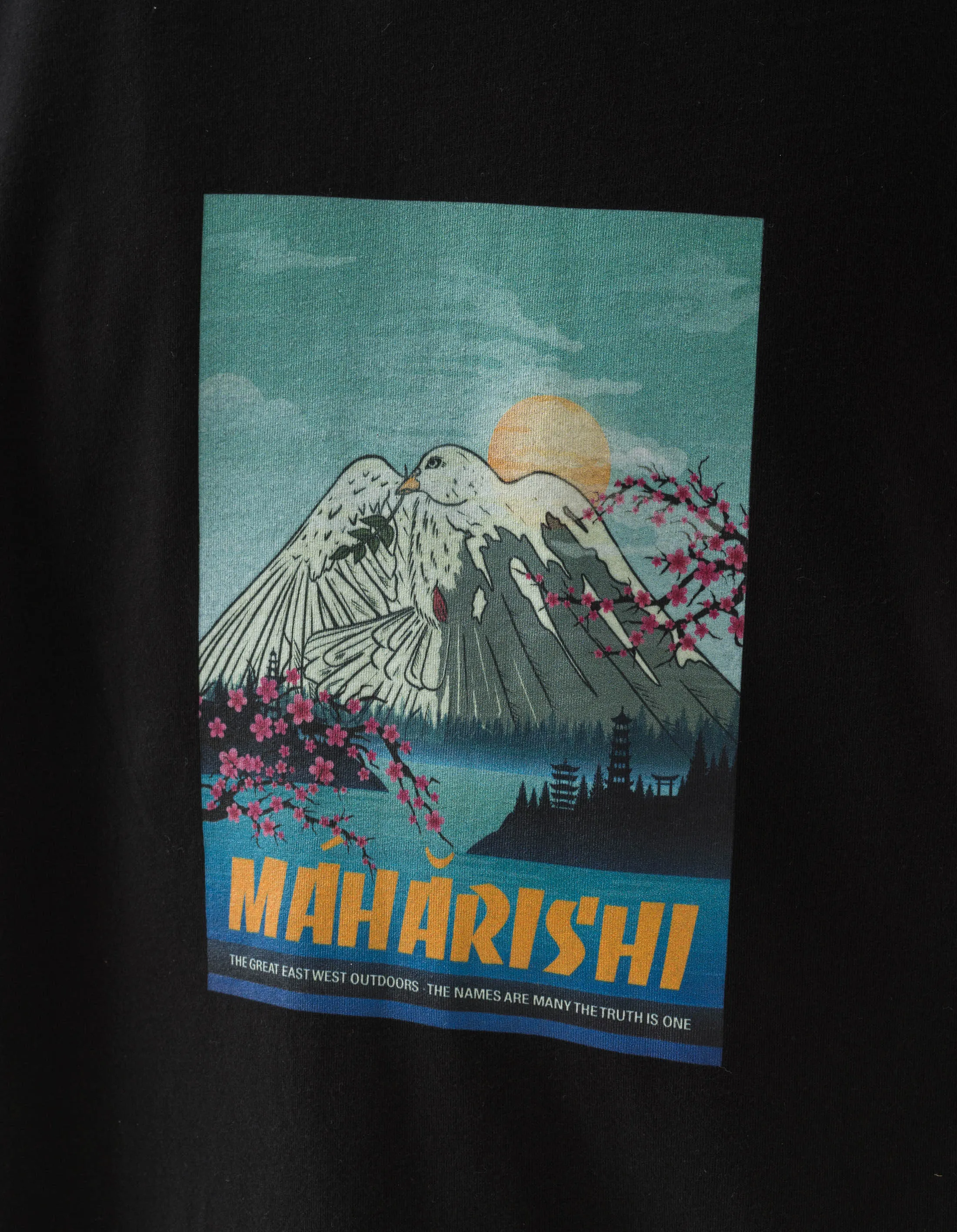 1351 Maha Mountain T-Shirt Black