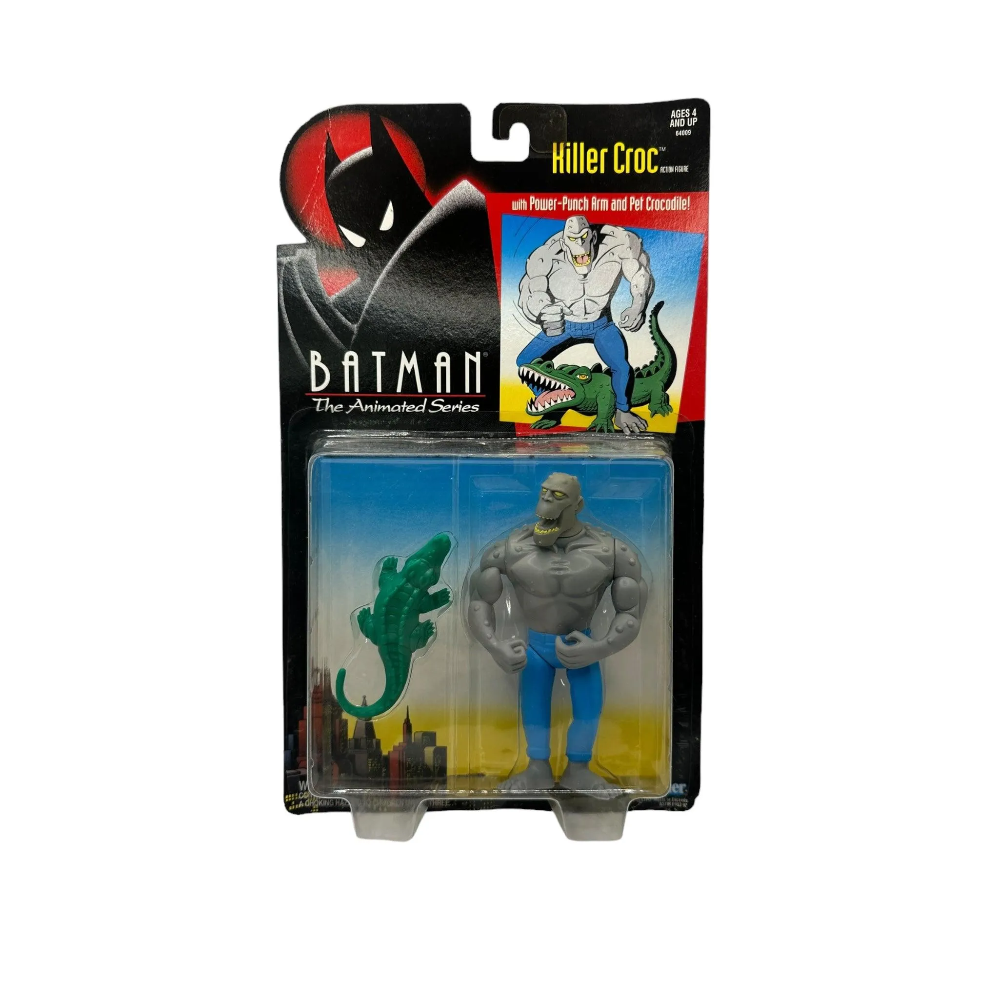 1993 KENNER BATMAN ANIMATED SERIES 3 KILLER CROC AF