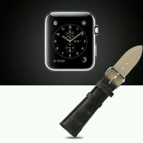 38mm Leather Band with Link for Apple Watch