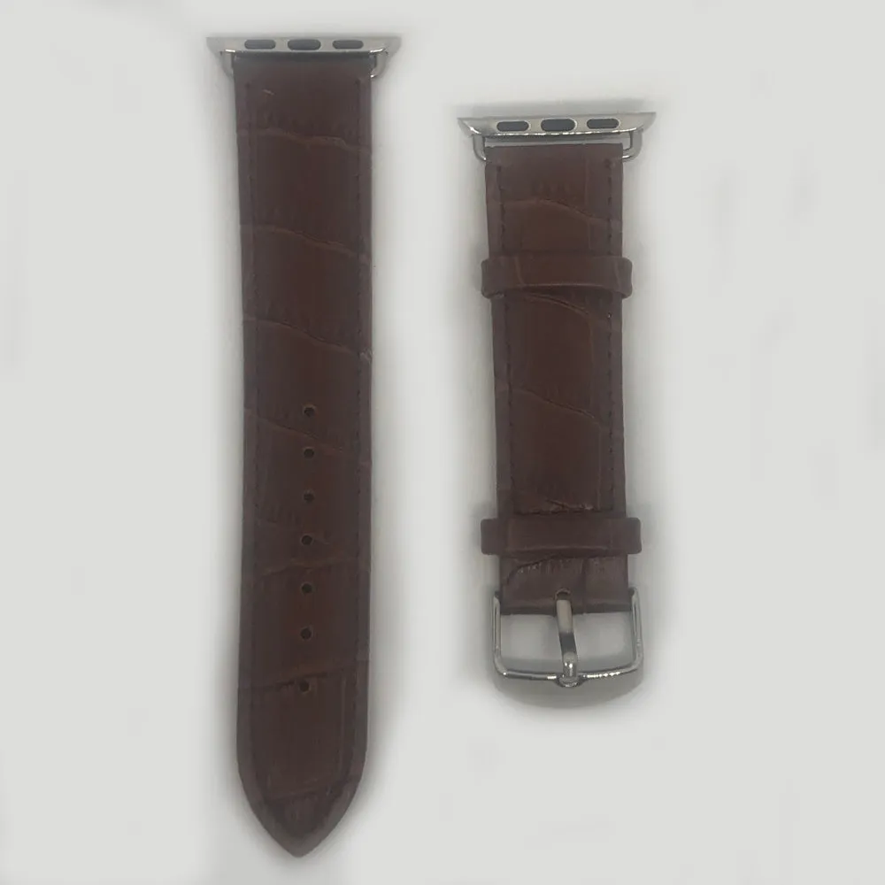 38mm Leather Band with Link for Apple Watch