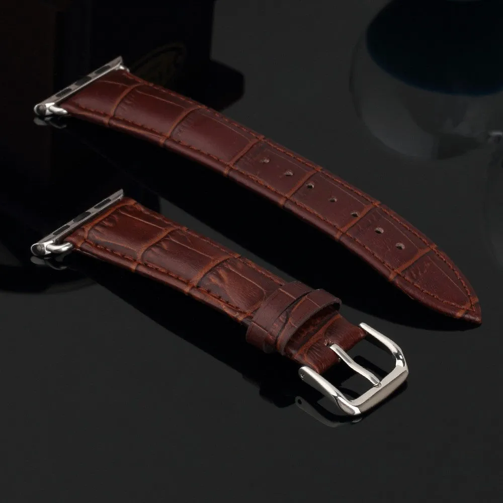 38mm Leather Band with Link for Apple Watch