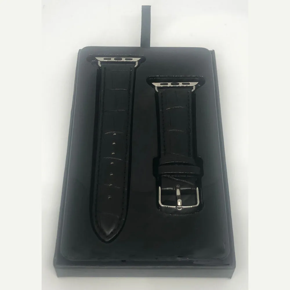 38mm Leather Band with Link for Apple Watch