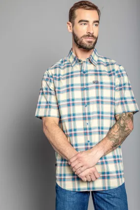 4 Stroke Plaid Dress Shirt