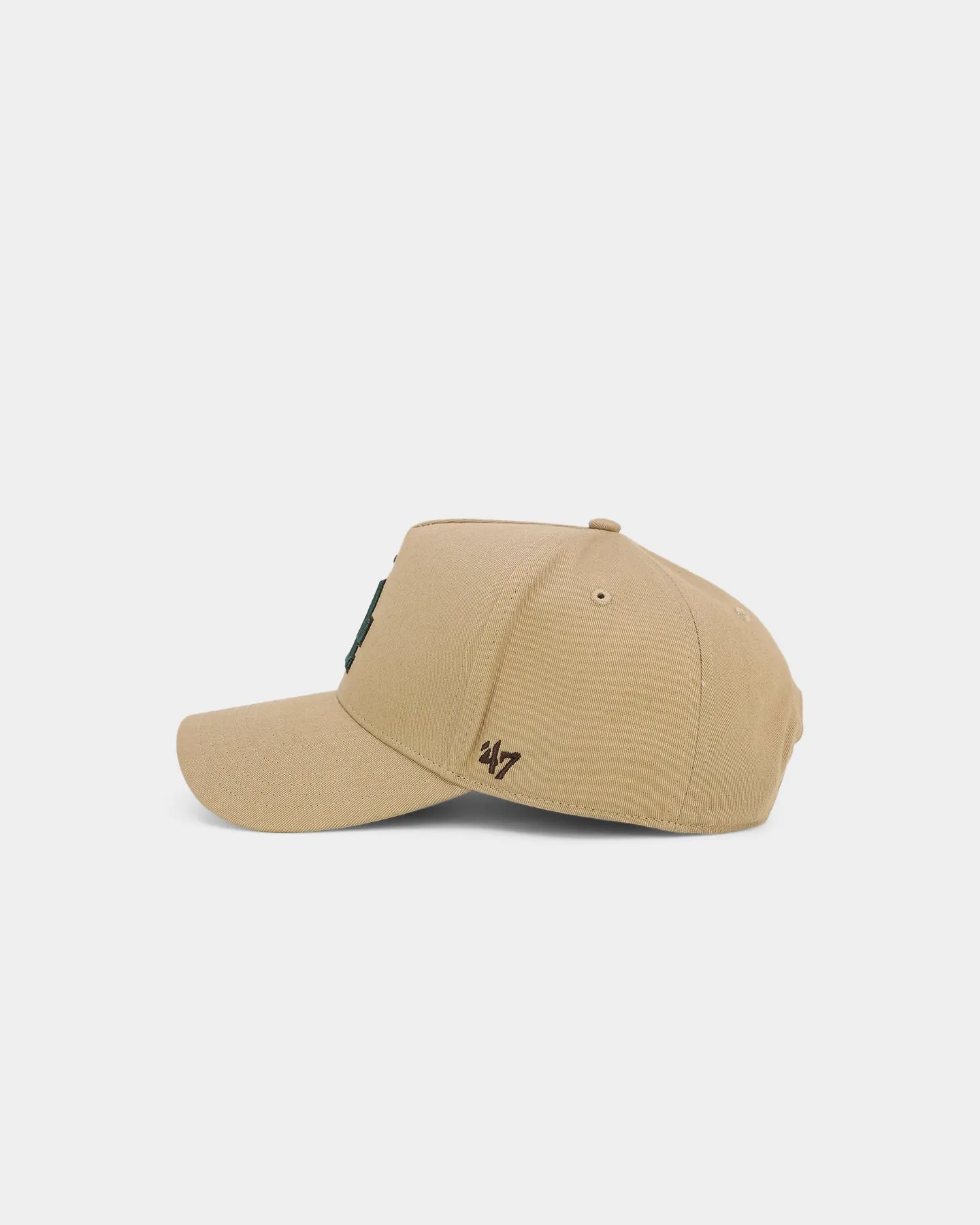 47 Brand Los Angeles Dodgers 'Croc Hunter' Sure Shot '47 MVP DT Snapback Khaki/Dark Green