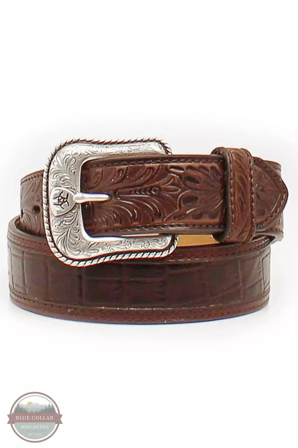 A1021202 Faux Croc Leather Belt