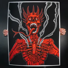 Abominable Electronics "Demon Lung" Giclee Print