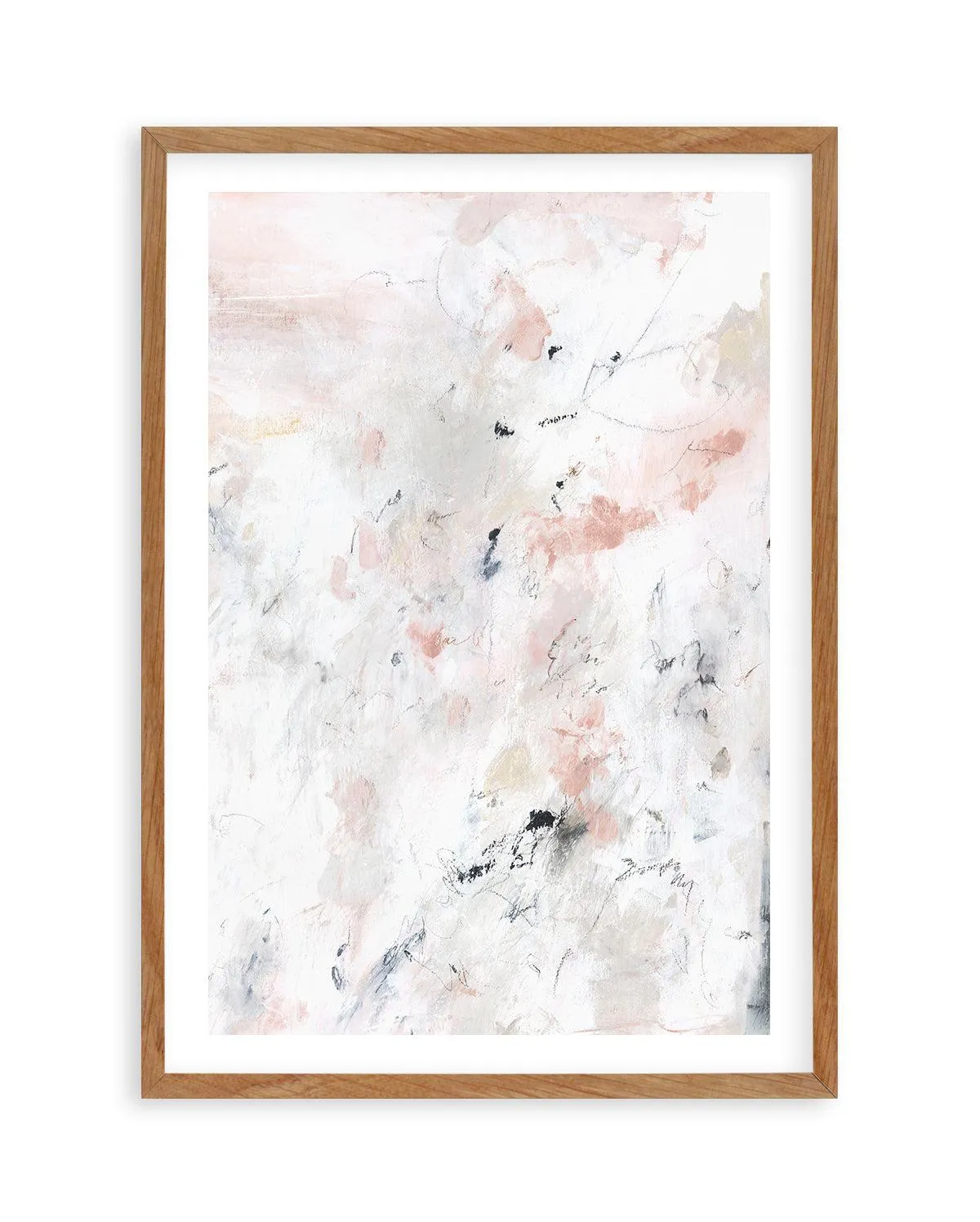 Abstract Blush II Art Print