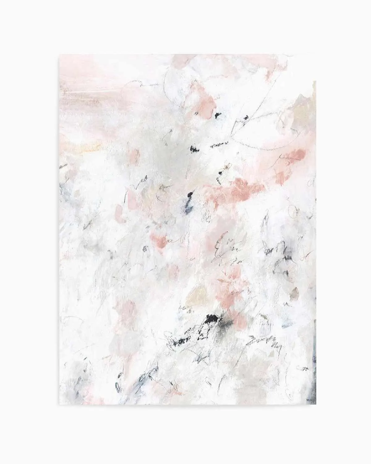 Abstract Blush II Art Print