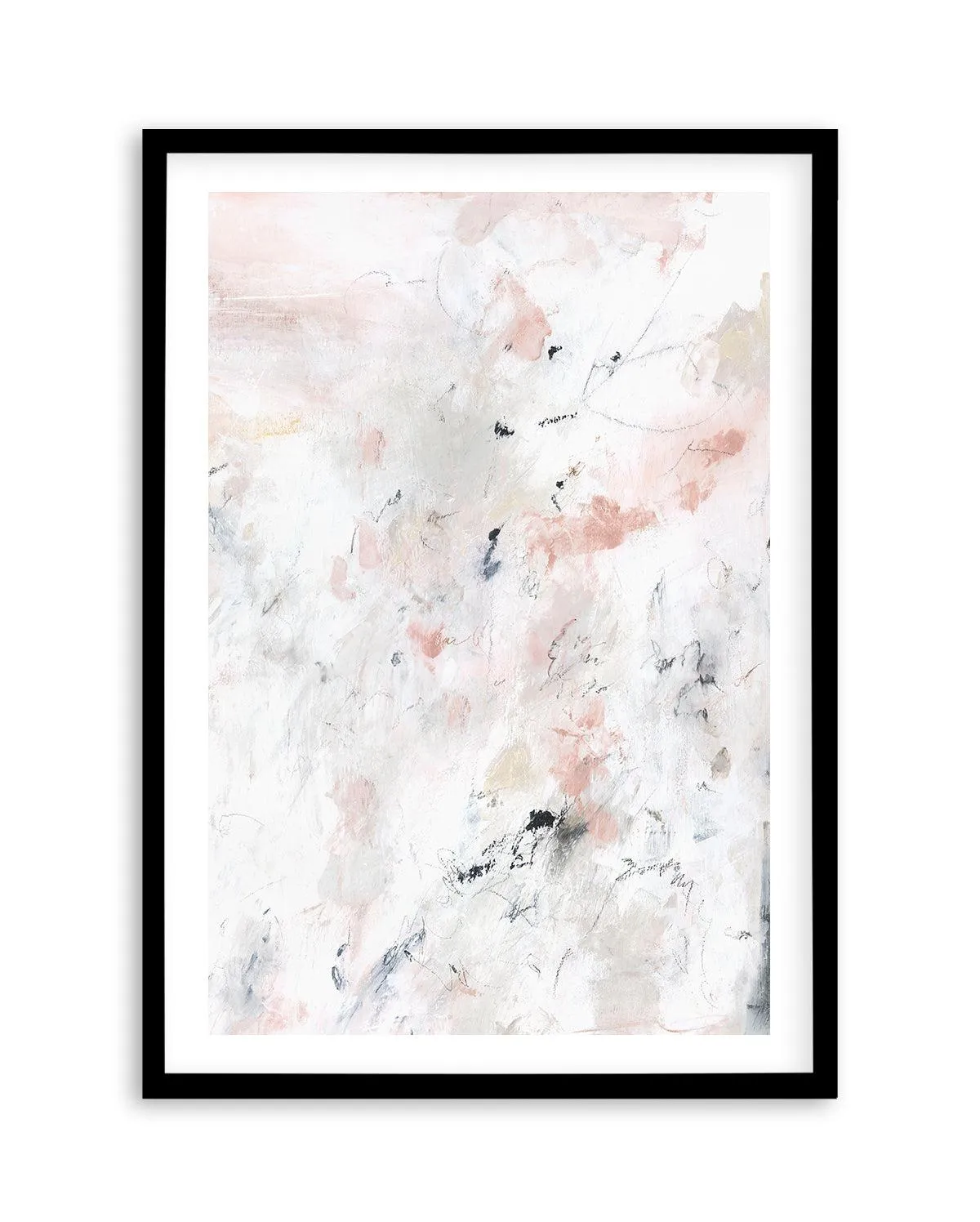 Abstract Blush II Art Print