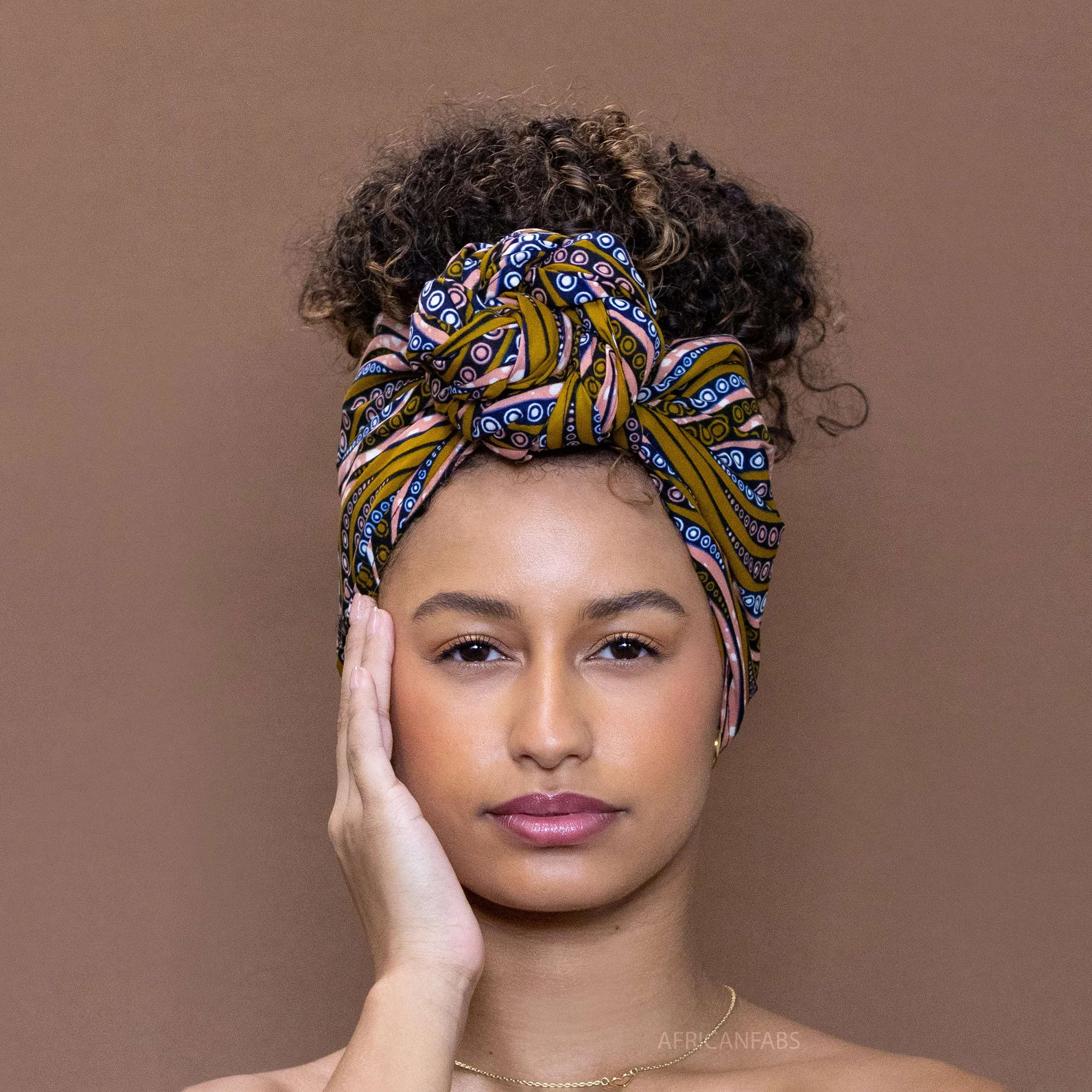 African Mustard wave / headwrap