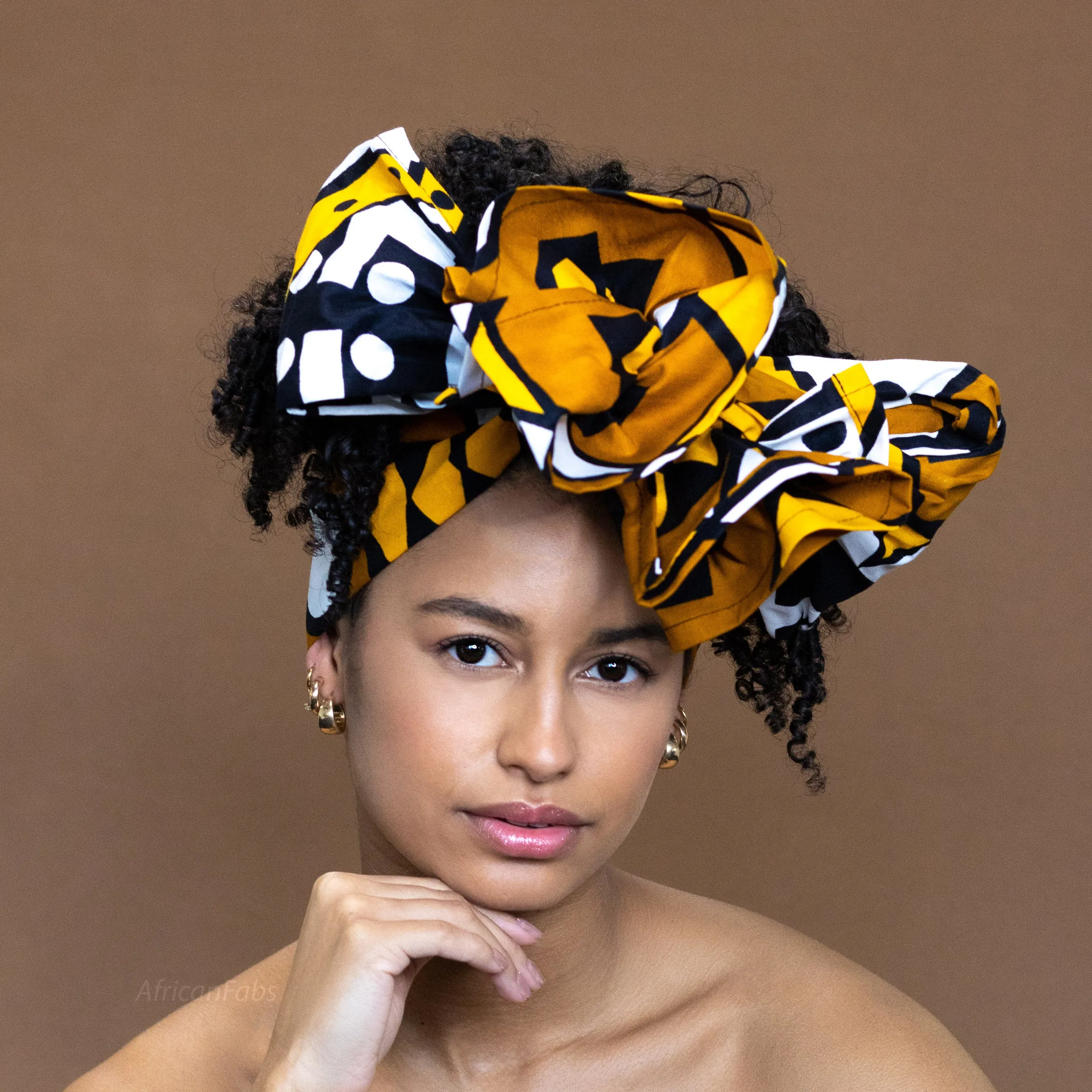 African Mustard / Yellow Samakaka headwrap