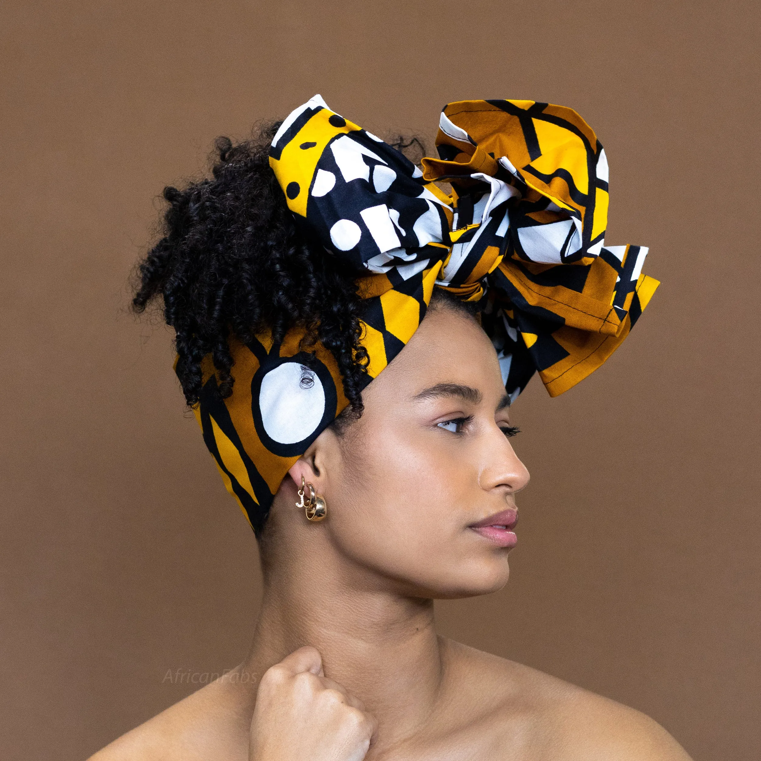 African Mustard / Yellow Samakaka headwrap