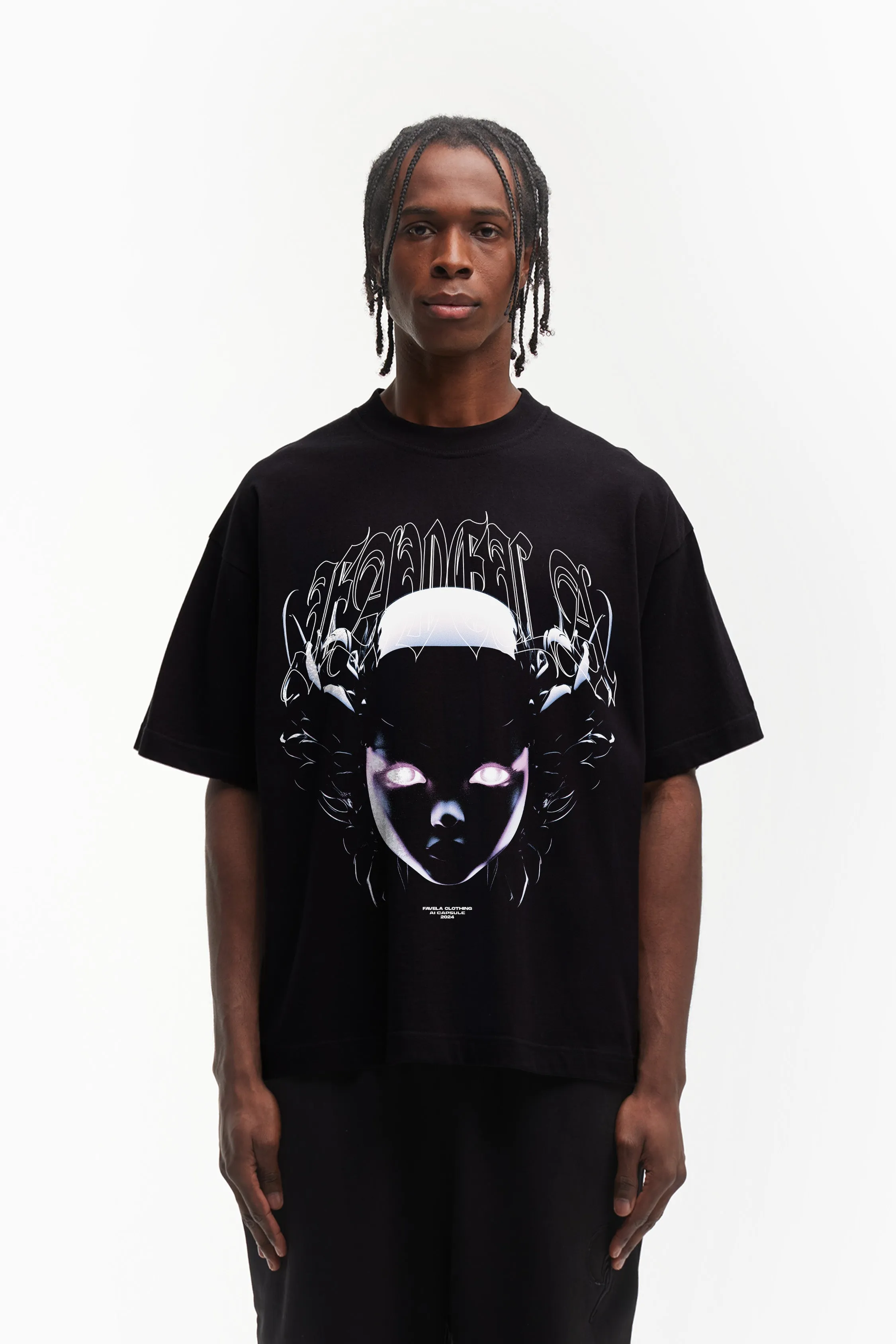 AI CAPSULE 03 BLACK T-SHIRT