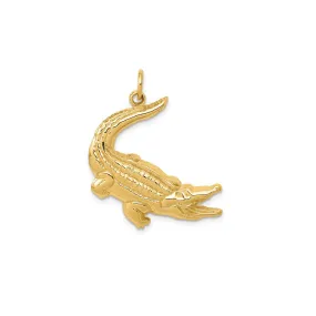 Alligator Pendant (14K)