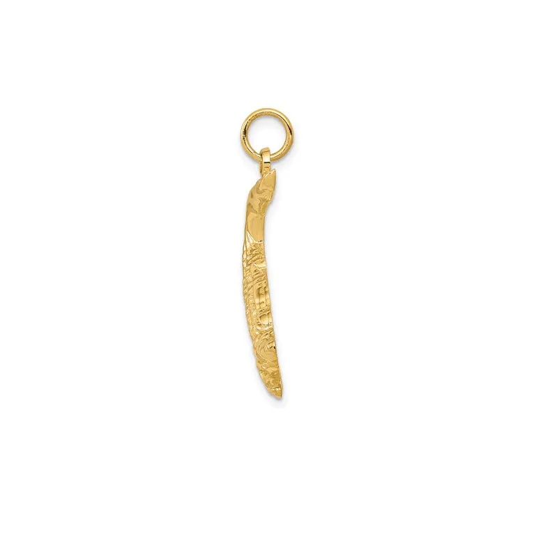 Alligator Pendant (14K)