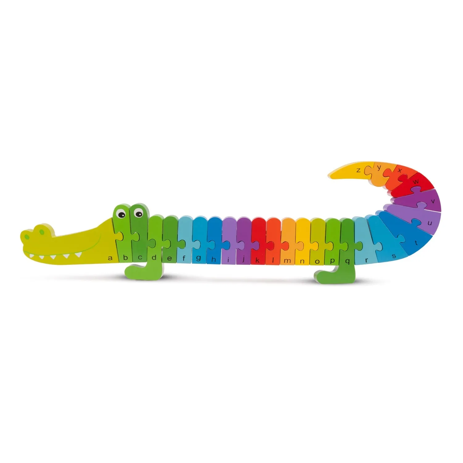 Alphabet Puzzle Crocodile