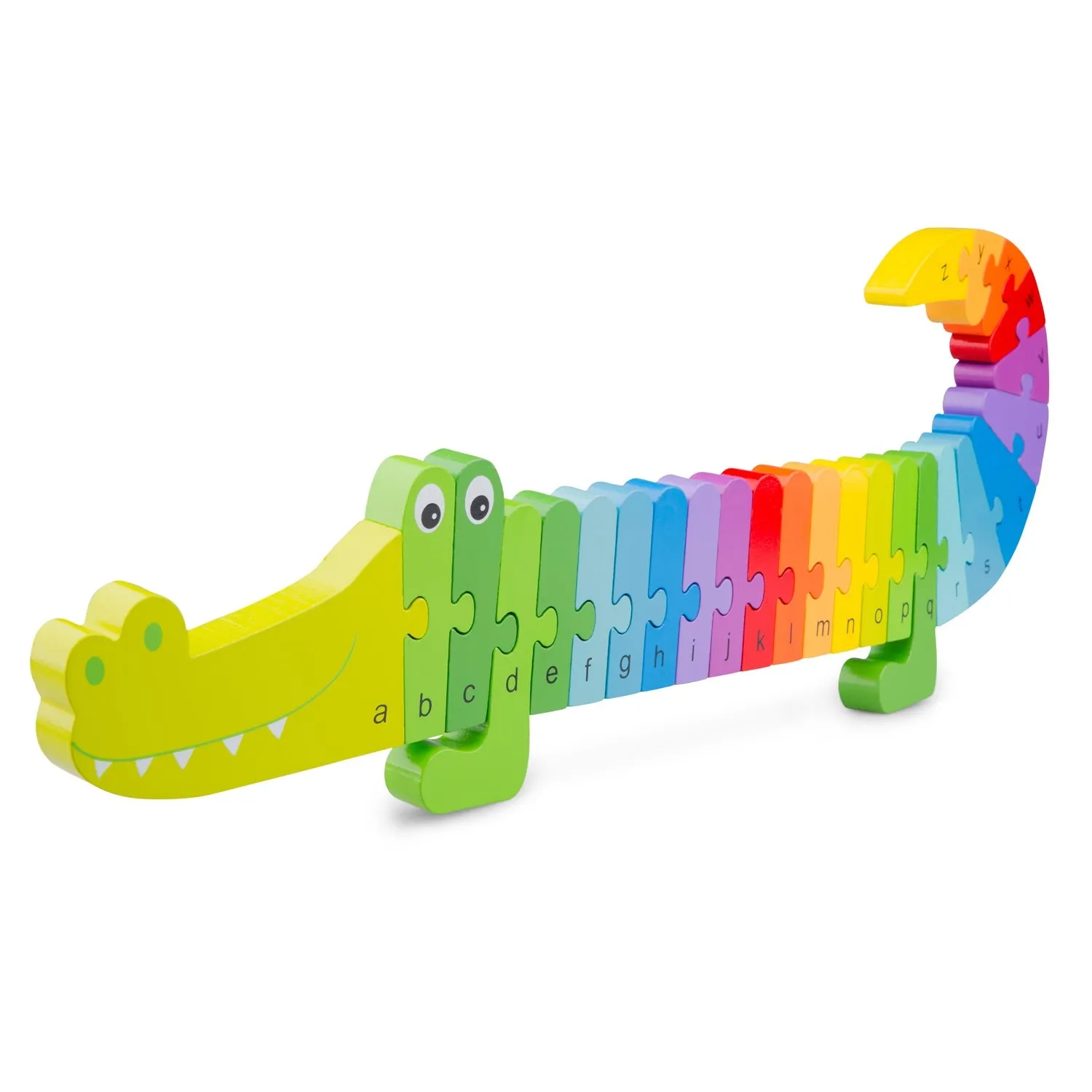 Alphabet Puzzle Crocodile