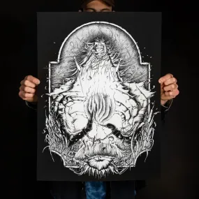 Andrew Gomez IV "Best of Hands, Mystic Queen: White" Giclee Print