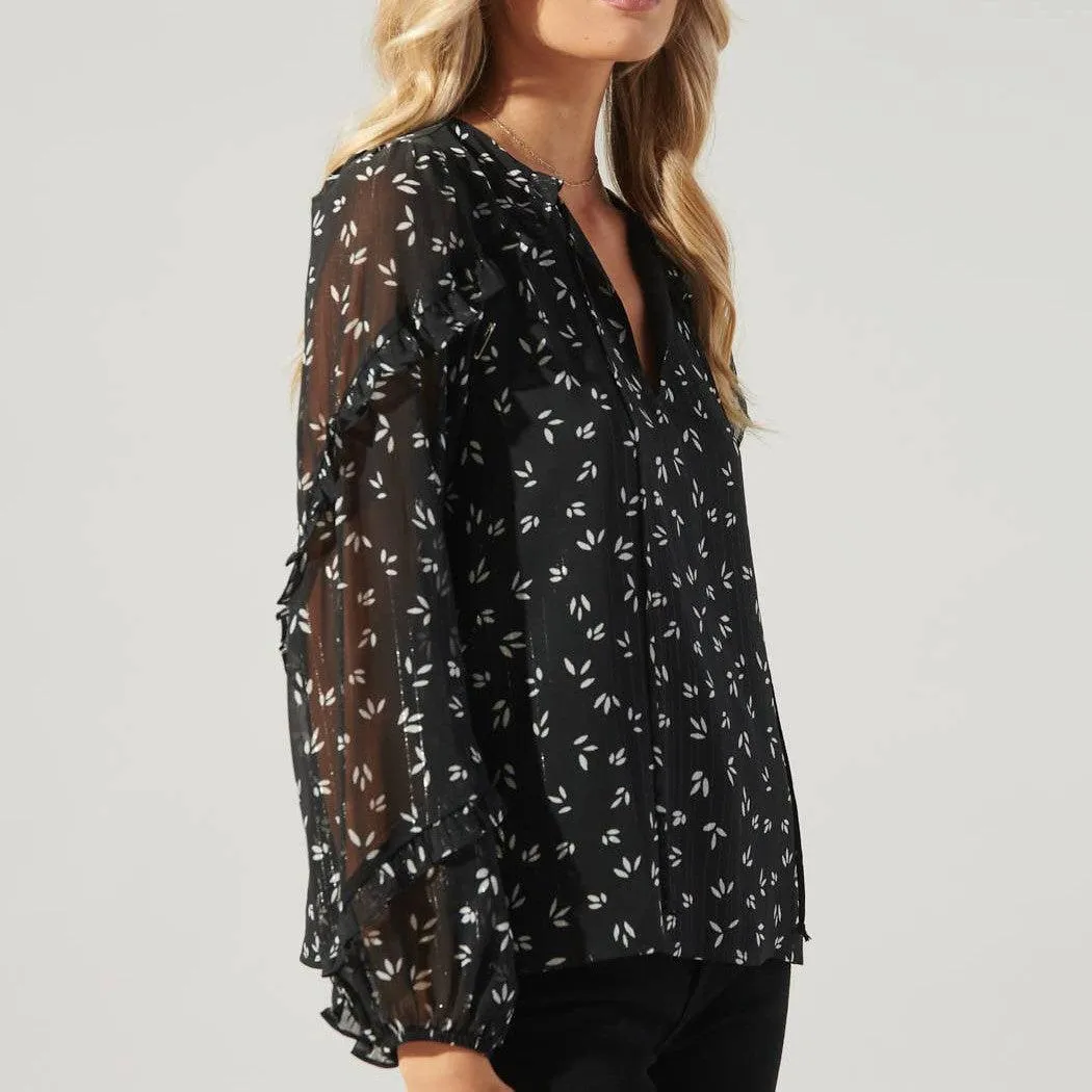 Annabella Ruffle Blouse