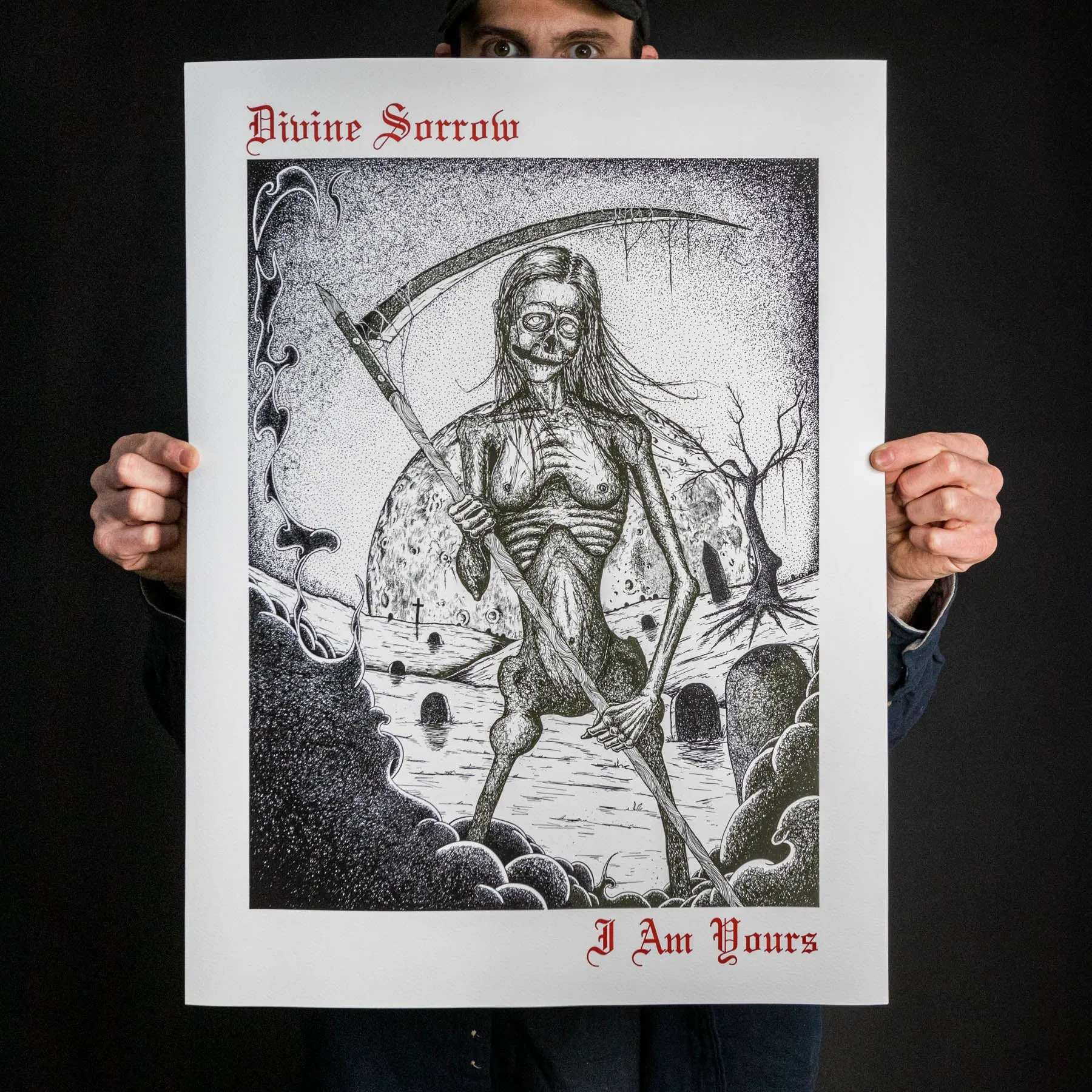 Anthony Lucero "Divine Sorrow" Giclee Print