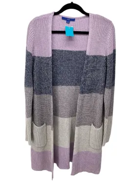 Apt 9 Misses Size Large Lilac Print Cardigan