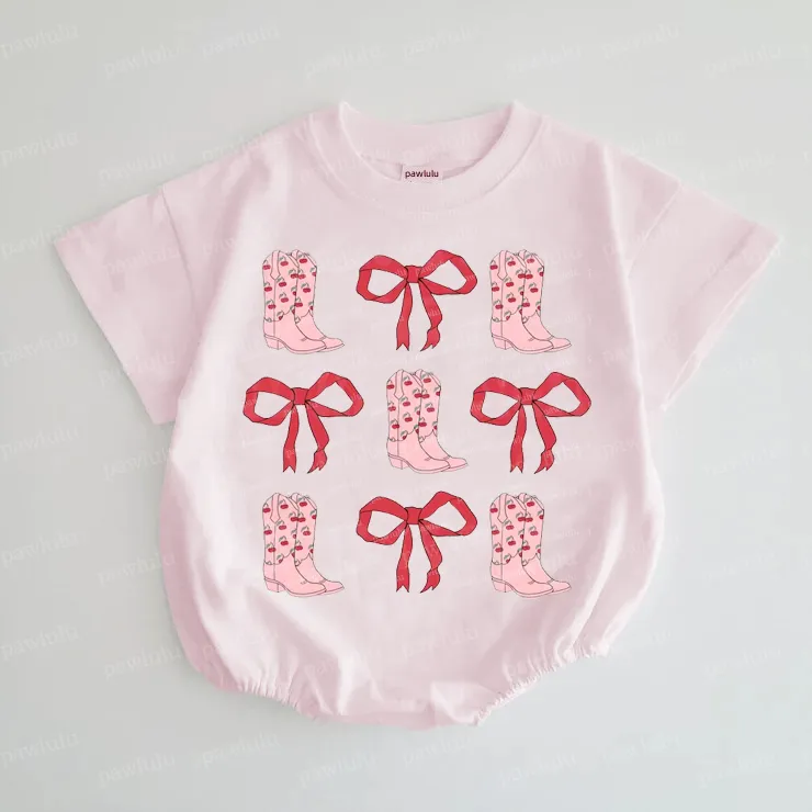 Baby Print Cotton Romper