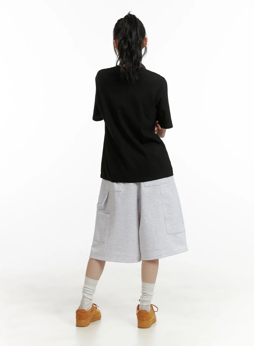 Baggy Midi Sweatpants CU413