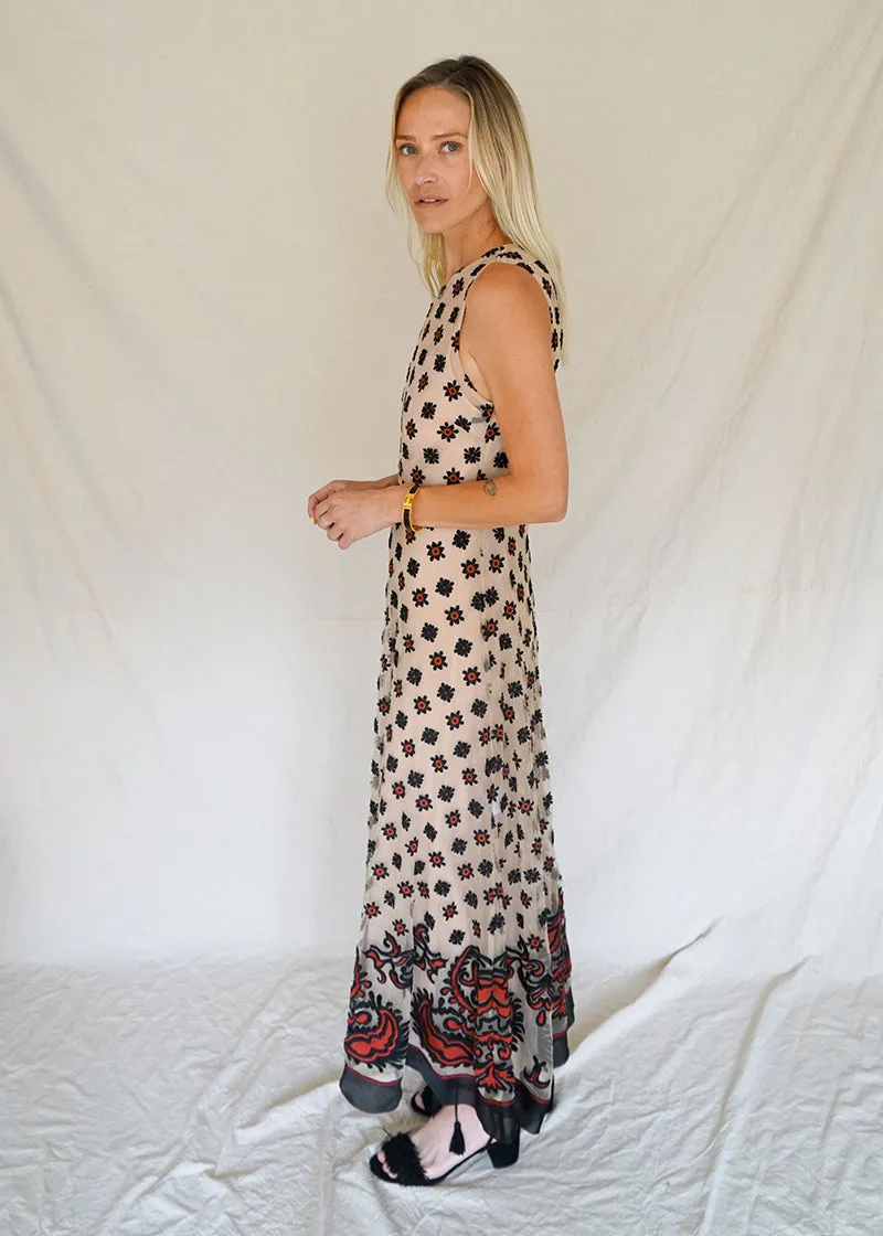 BANDANA MIDI DRESS