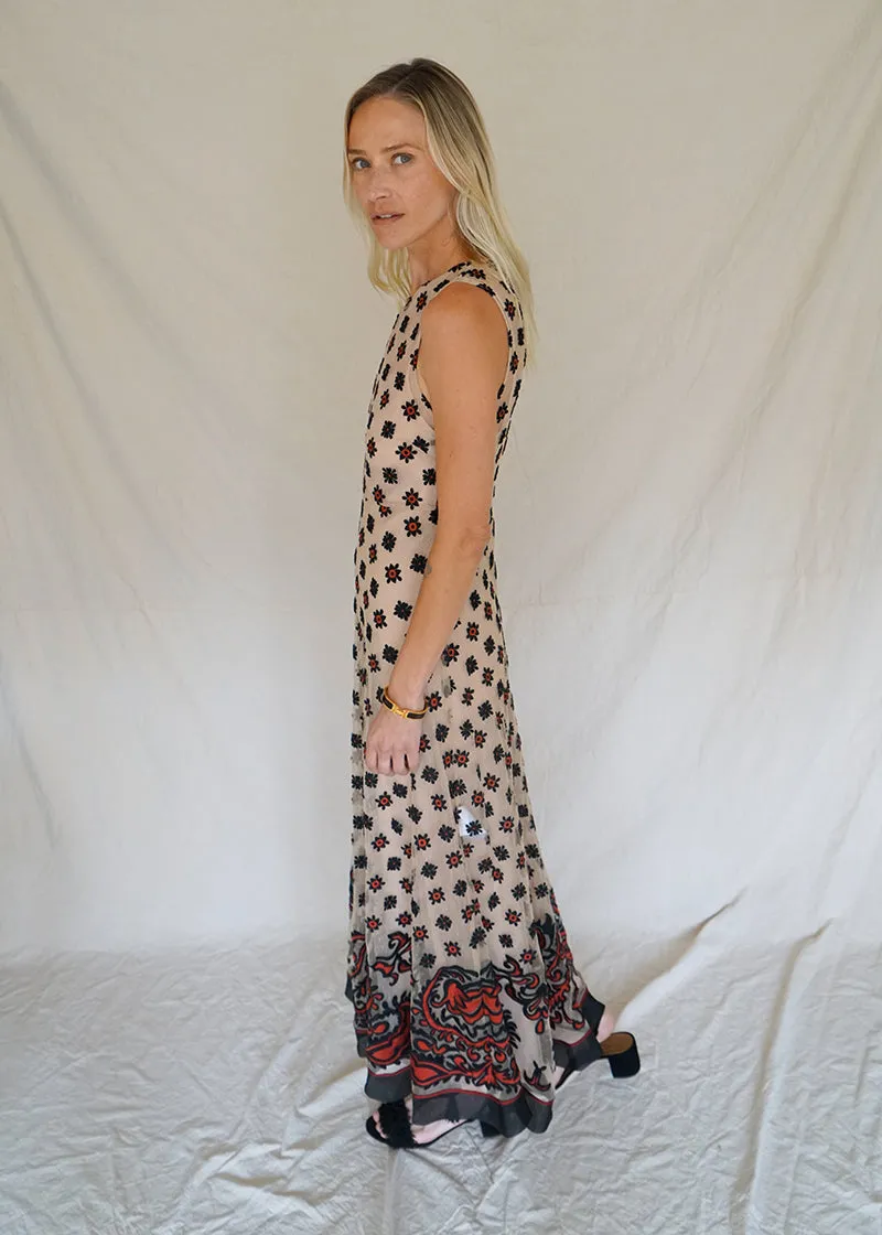 BANDANA MIDI DRESS