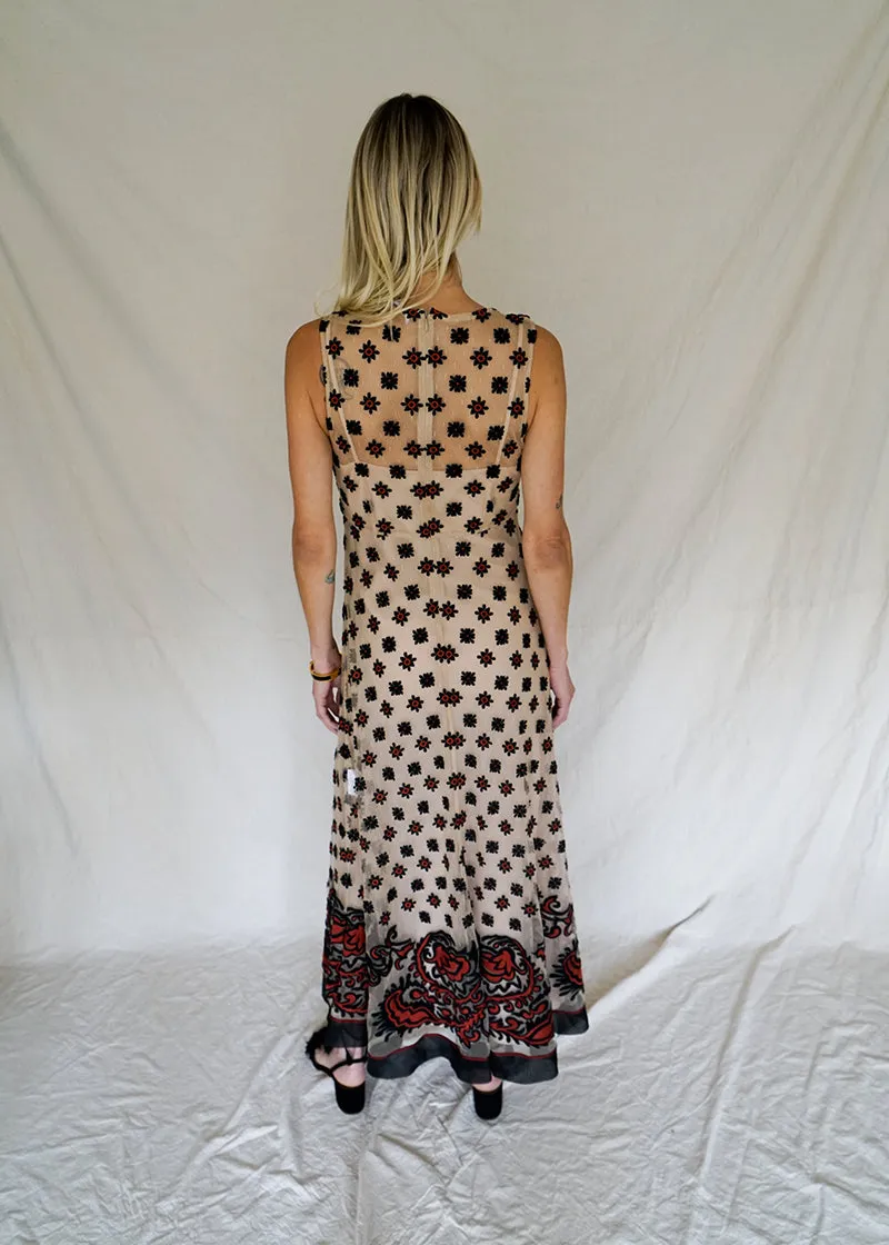 BANDANA MIDI DRESS