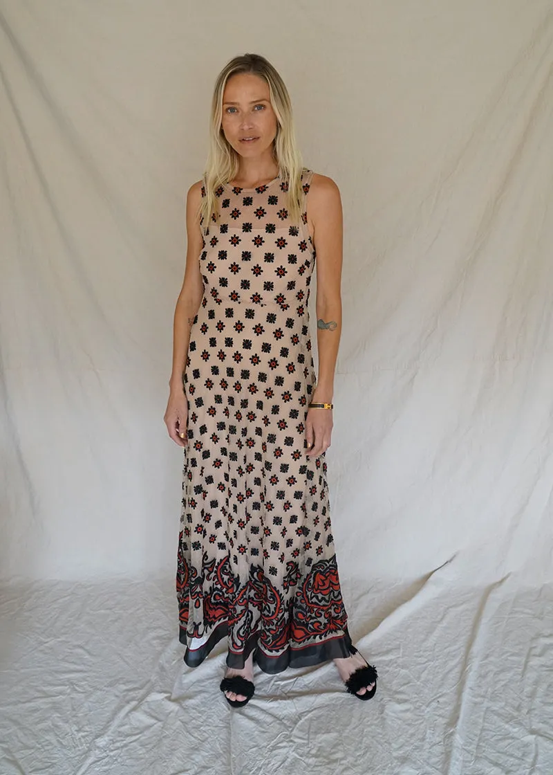 BANDANA MIDI DRESS