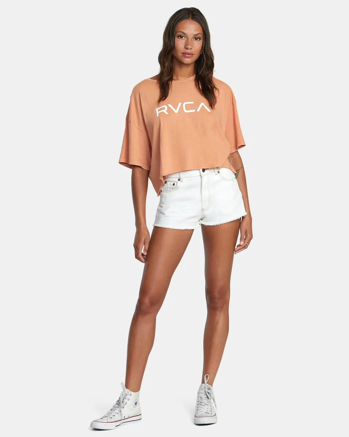 Big RVCA Short Sleeve Tee - Canyon Rose