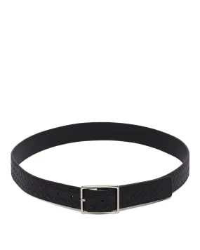 Black Intrecciato Belt