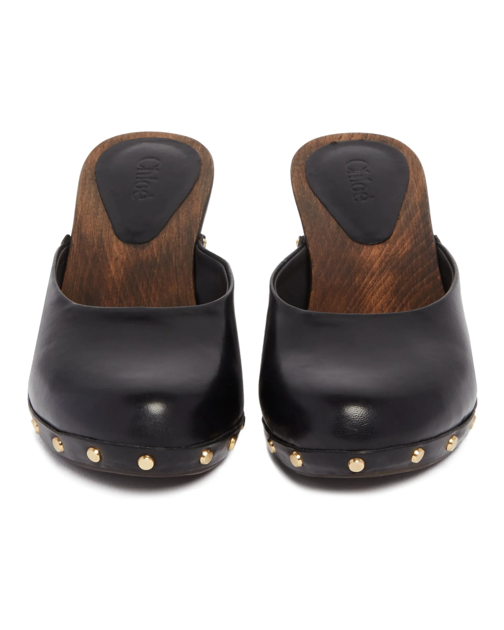 Black Judith Clogs