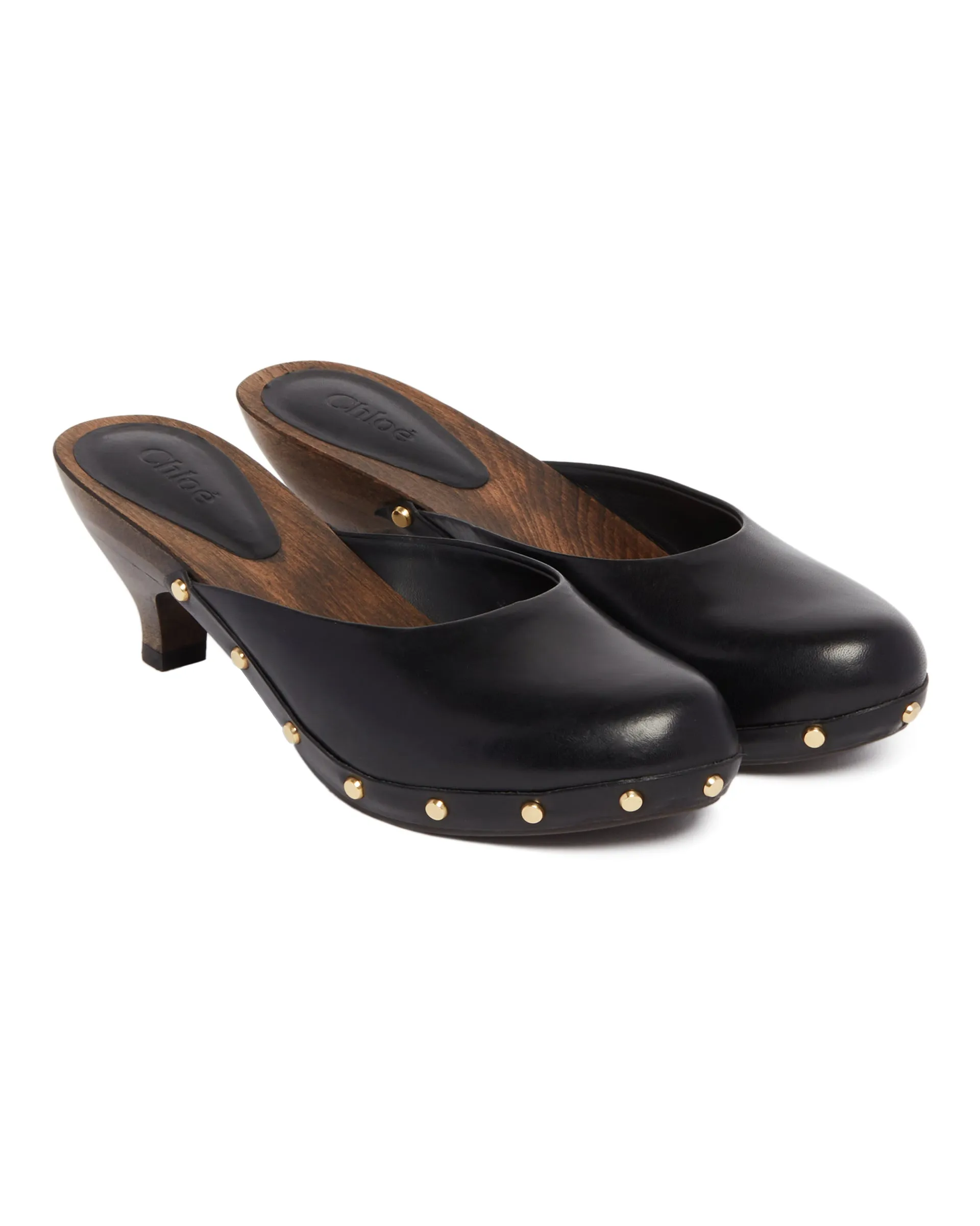 Black Judith Clogs