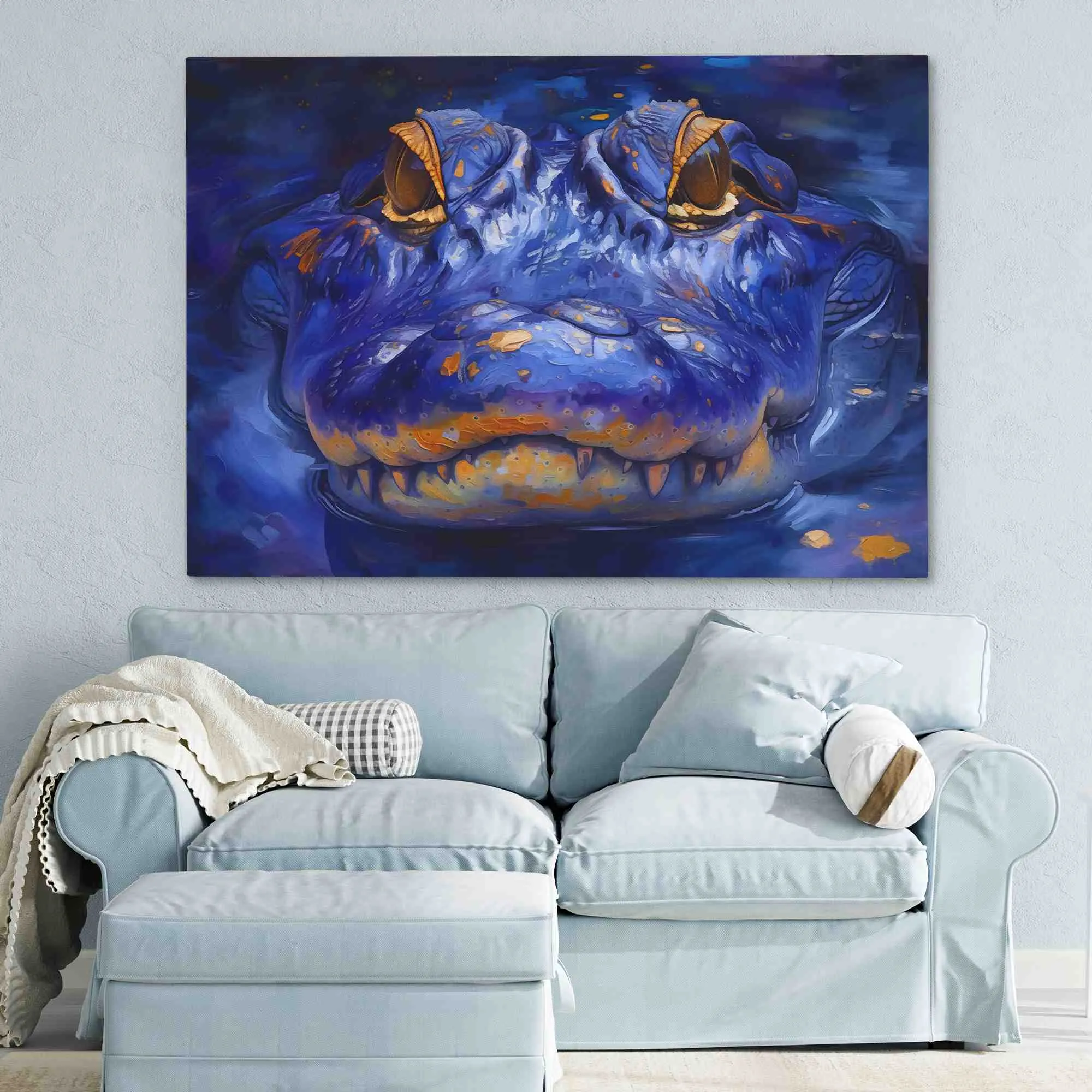 Blue Crocodile