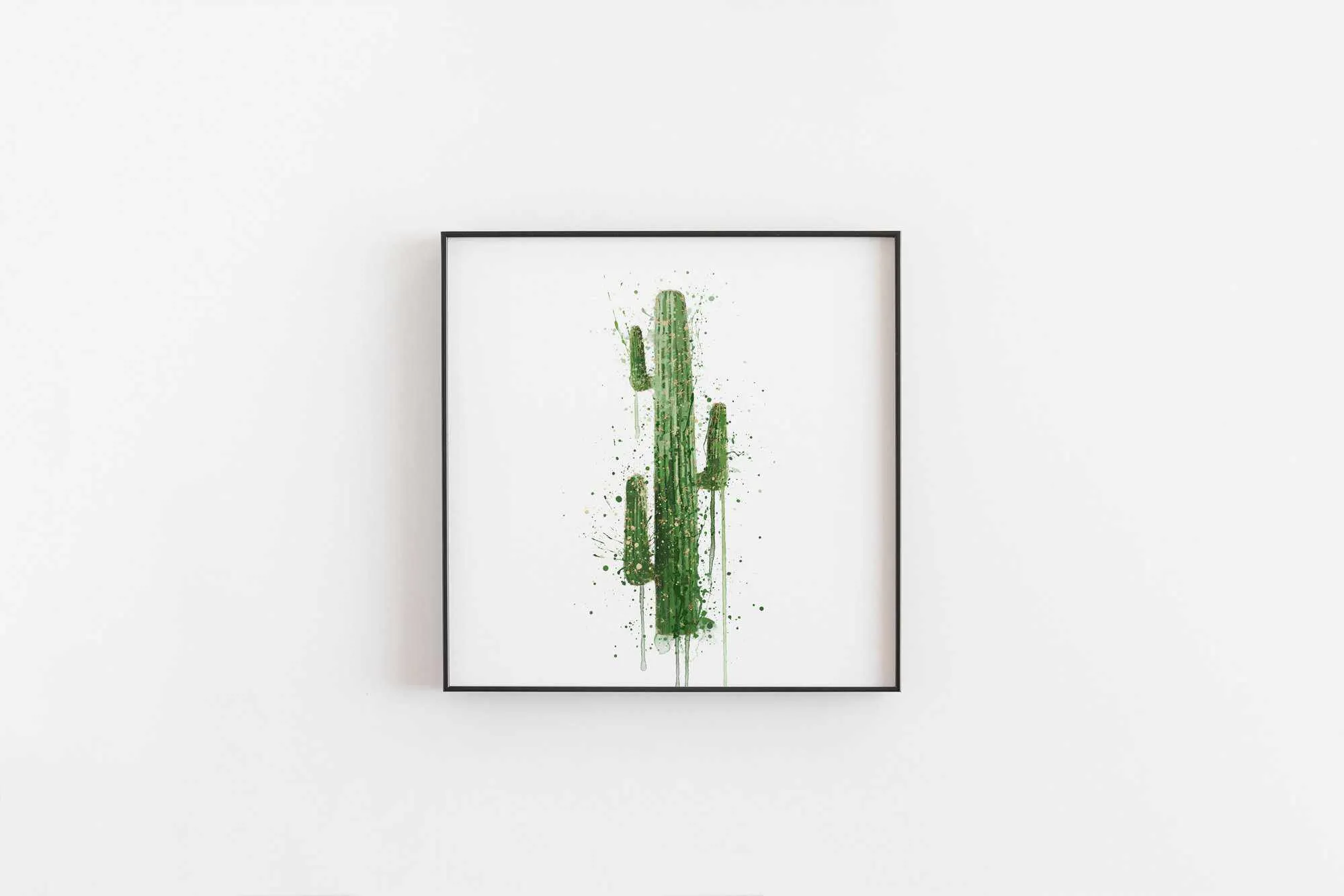 Botanical Wall Art Print ‘Cactus’ Print - Plant Prints, Botanical Art Prints and Botanical Illustrations