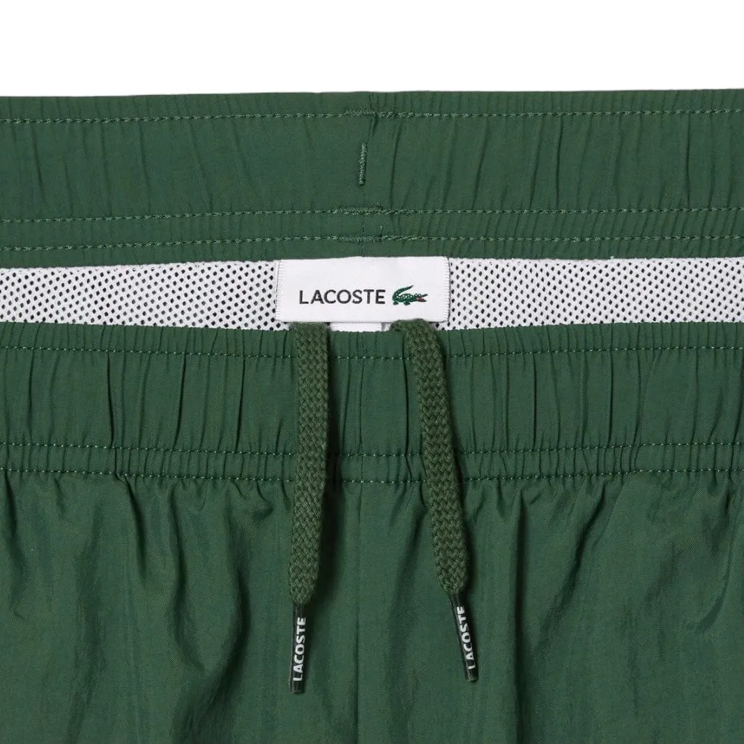 Boys Lacoste Colorblock Sweatpants (Dark Green) XJ2154-51