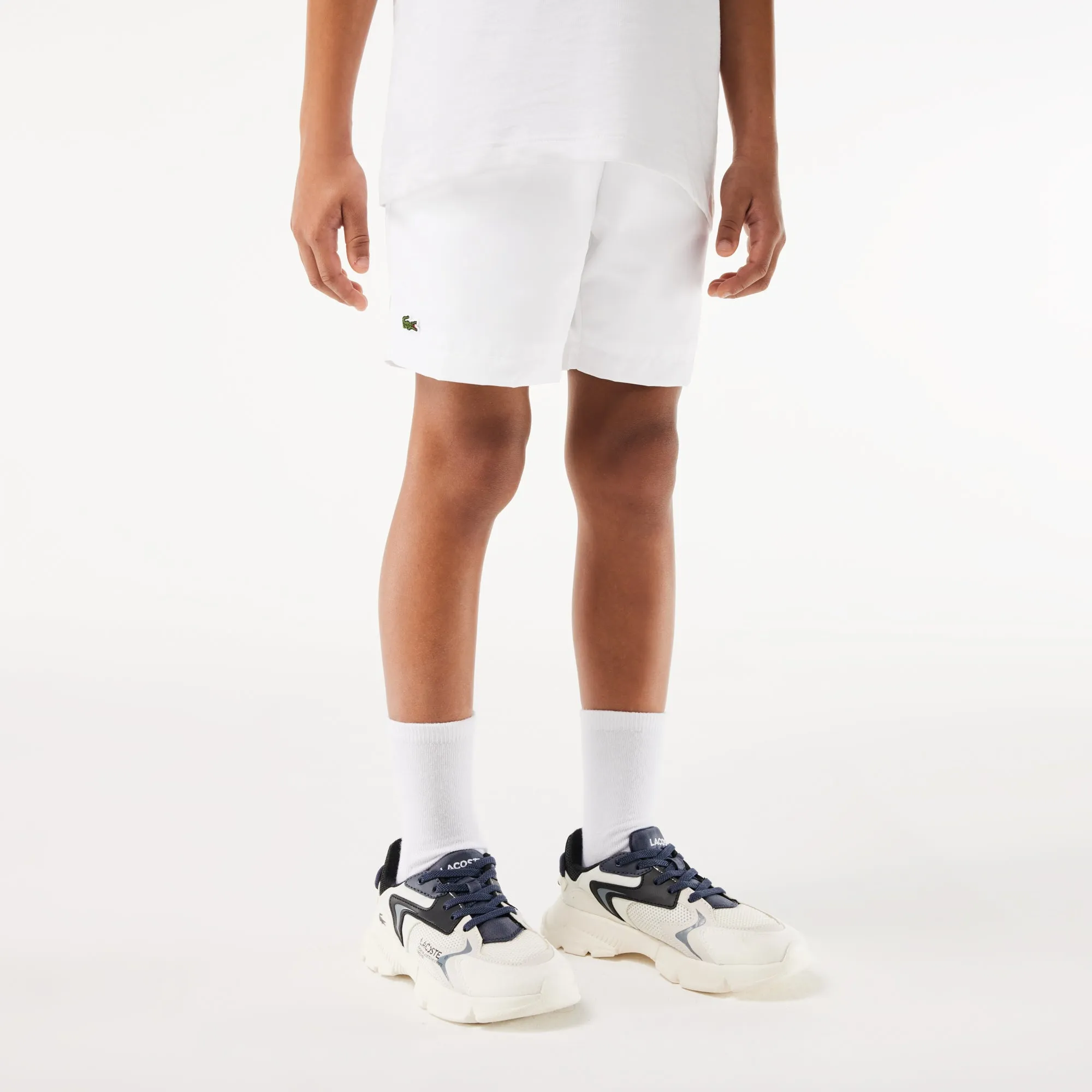 Boys' Lacoste SPORT Diamond Taffeta Shorts