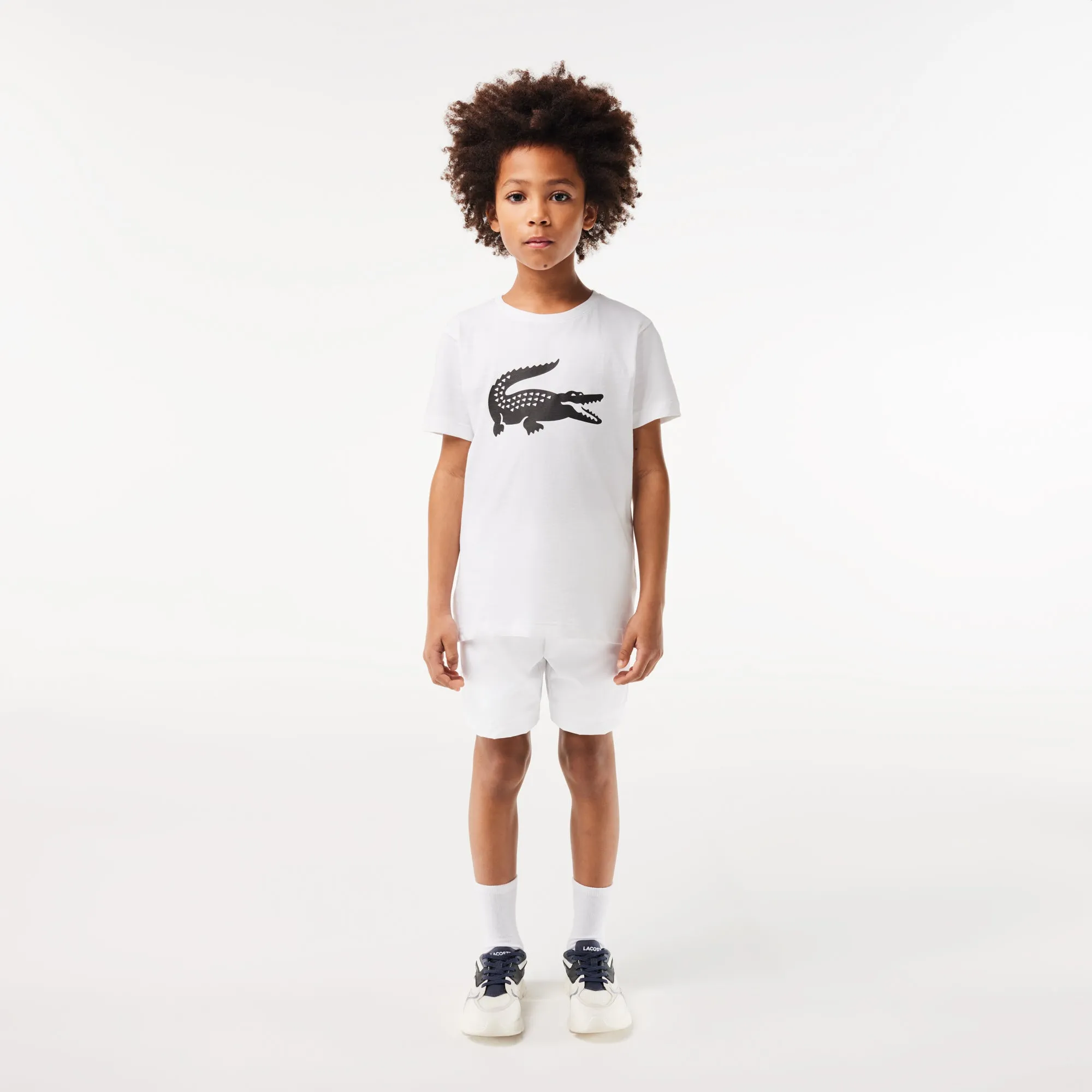 Boys' Lacoste SPORT Diamond Taffeta Shorts