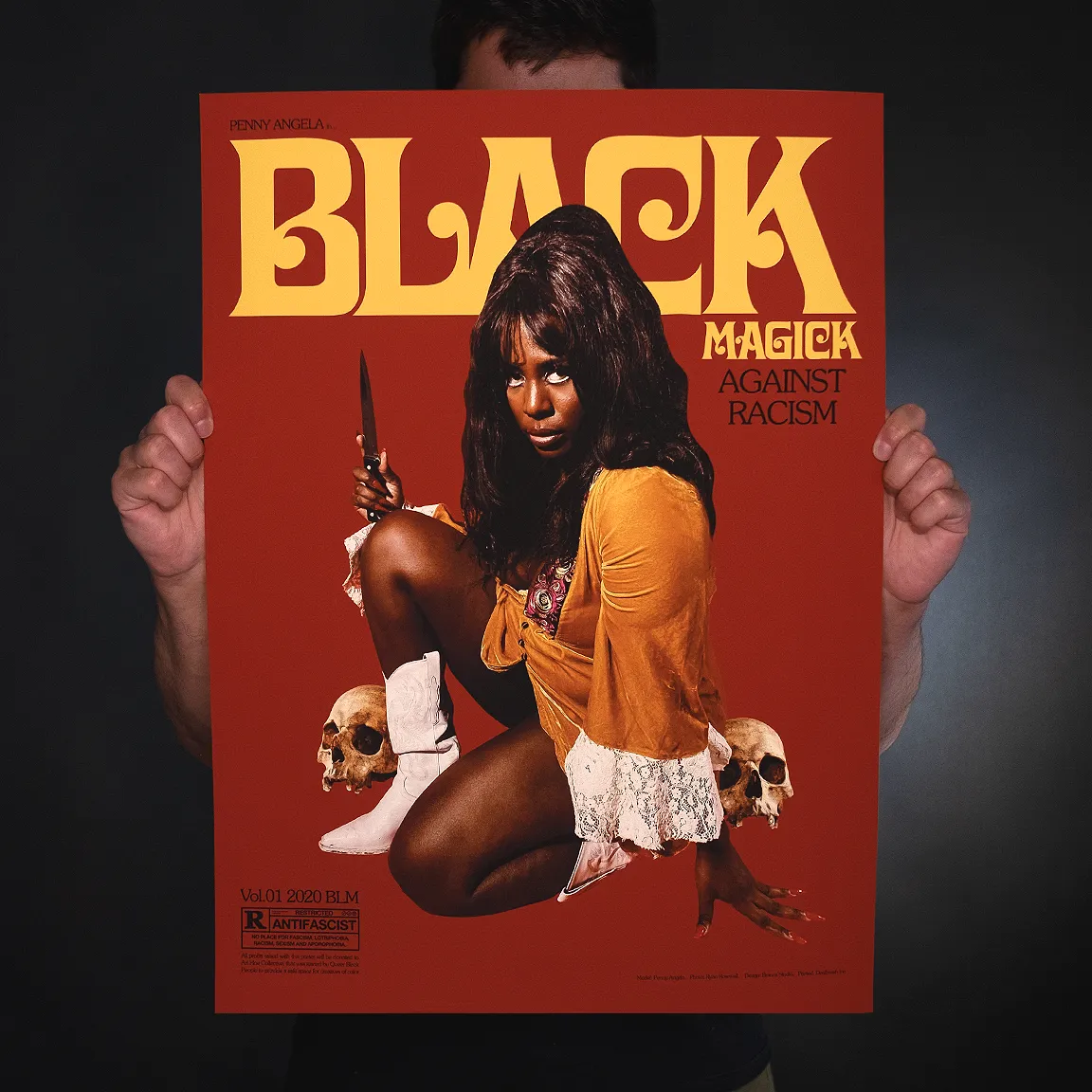 Branca Studio & Penny Angela "Black Magick Against Racism" Giclee Print