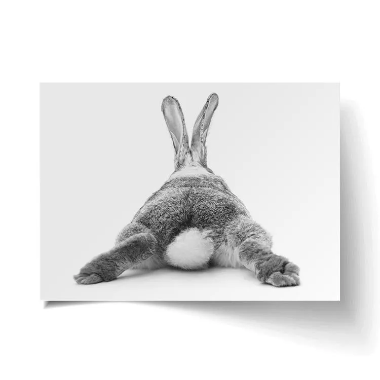 BUNNY BUM PRINT