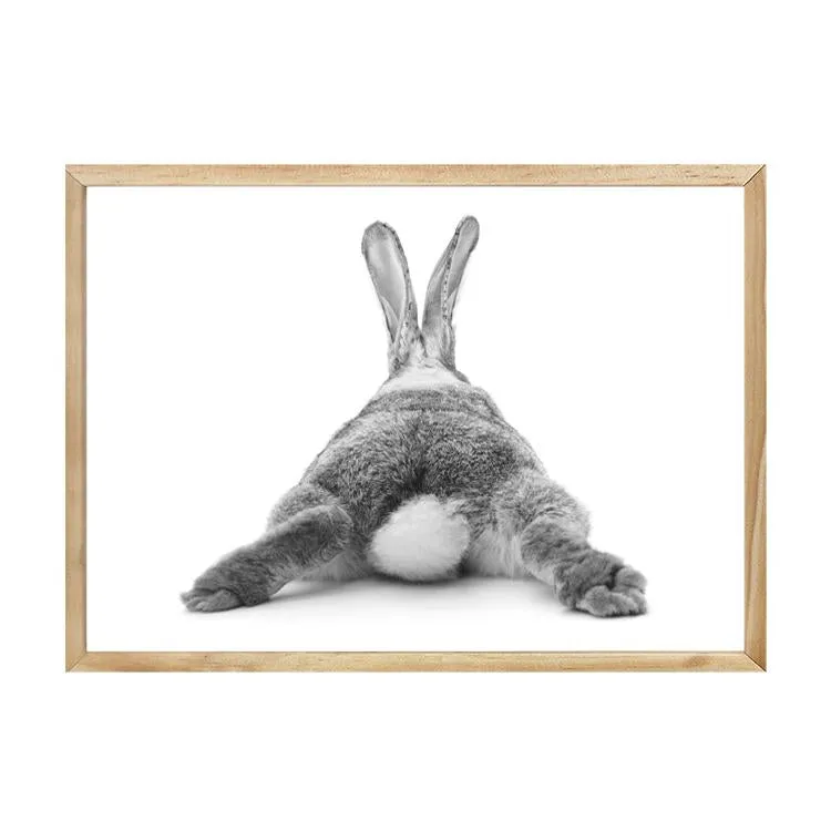 BUNNY BUM PRINT