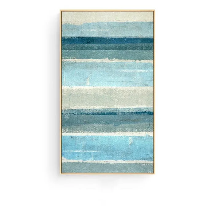 Coastal Blue Wall Art With Frame