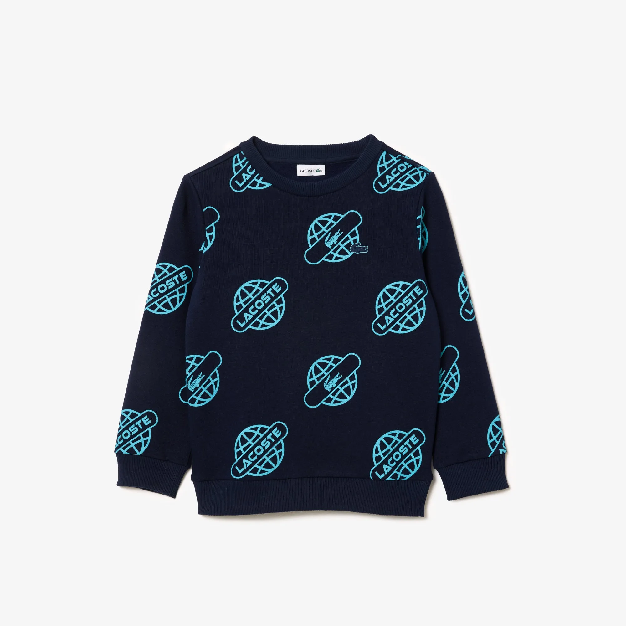 Contrast print sweatshirt