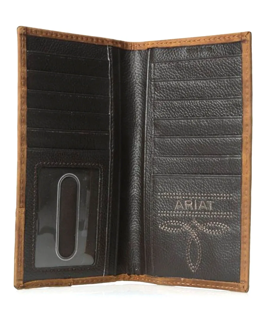 Crocodile Print Rodeo Wallet