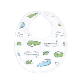 Crocodile Printed Bib | Baby Boy