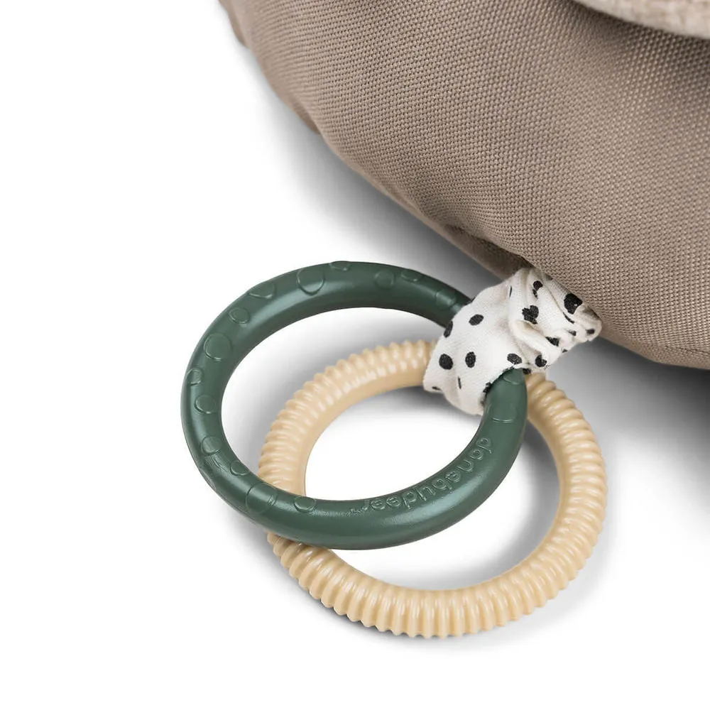 Done by Deer Crocodile Tummy Time Activity Toy - Sand