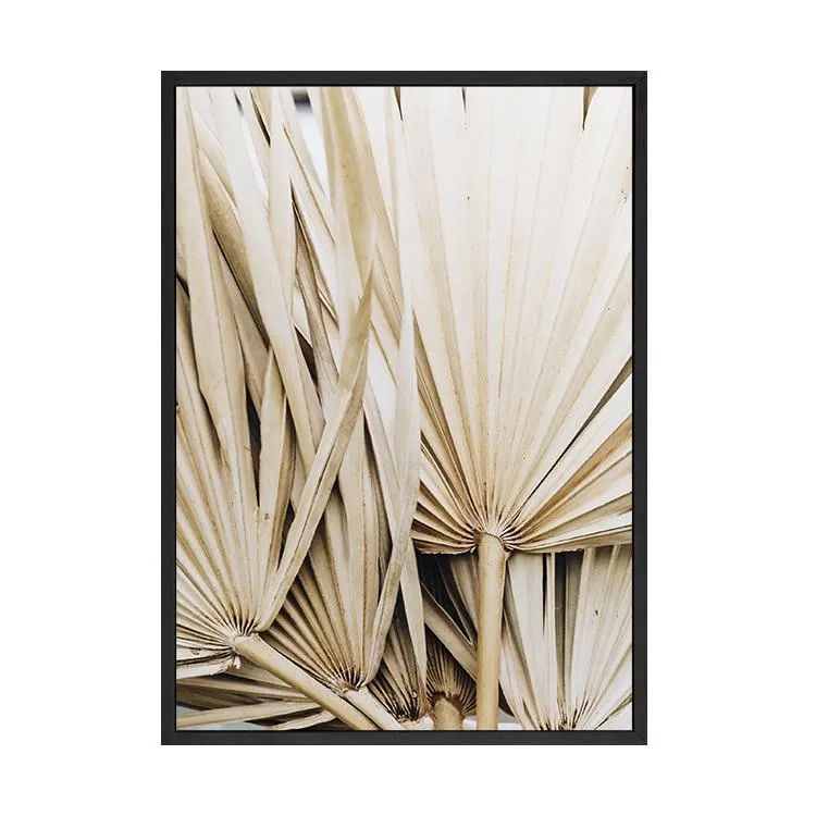 DRIED PALM LEAVES PRINT