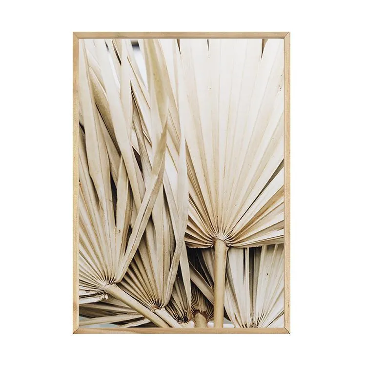 DRIED PALM LEAVES PRINT